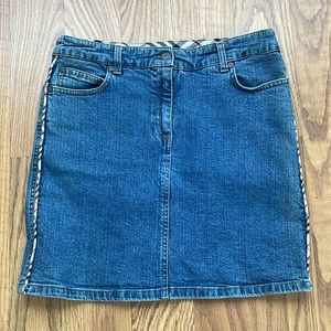 Burberry | Denim Skirt